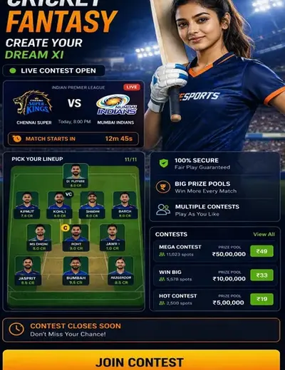 333betcc (333 bet cc) fantasy cricket & matchday visual 3